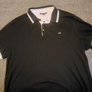 Michael Kors Black Polo Shirt for Men